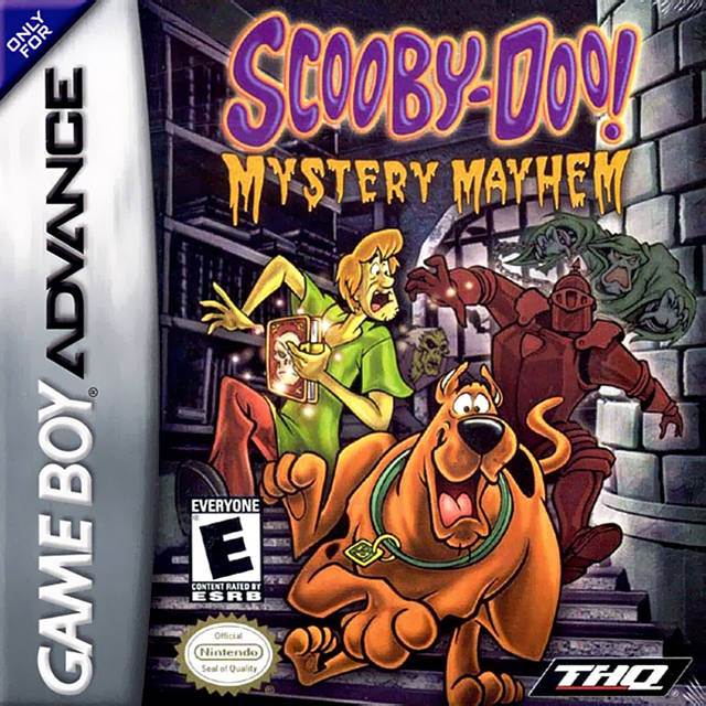 Scooby-Doo Mystery Mayhem Front Cover - Nintendo Gameboy Advance Pre-Played