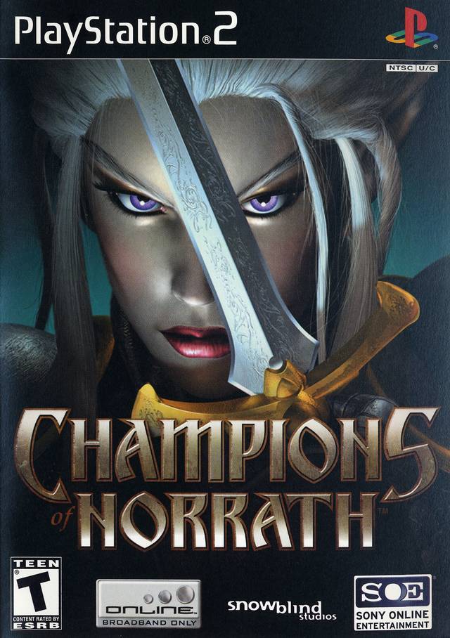 Champions of Norrath Front Cover - Playstation 2 Pre-Played