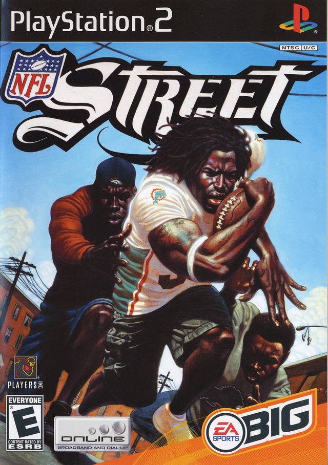 NFL Street Front Cover - Playstation 2 Pre-Played