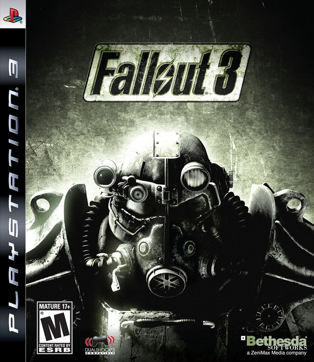 Fallout 3 Front Cover - Playstation 3 Pre-Played