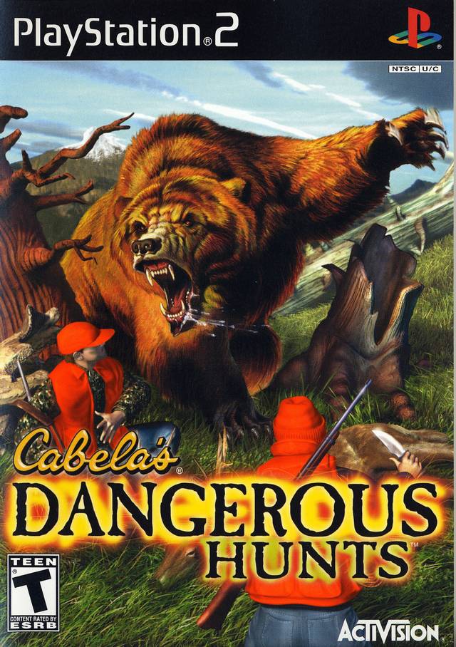 Cabela's Dangerous Hunts Front Cover - Playstation 2 Pre-Played