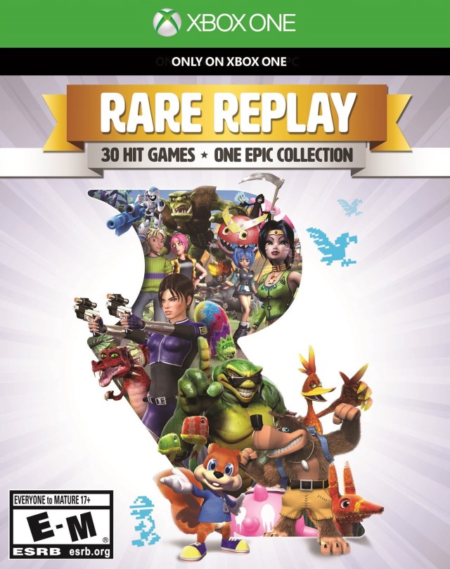 Rare Replay Front Cover - Xbox One Pre-Played