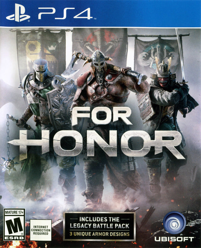 For Honor Front Cover - Playstation 4 Pre-Played
