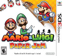 Mario & Luigi Paper Jam Front Cover - Nintendo 3DS Pre-Played