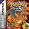 Pokemon Fire Red Version Front Cover - Nintendo Gameboy Advance Pre-Played