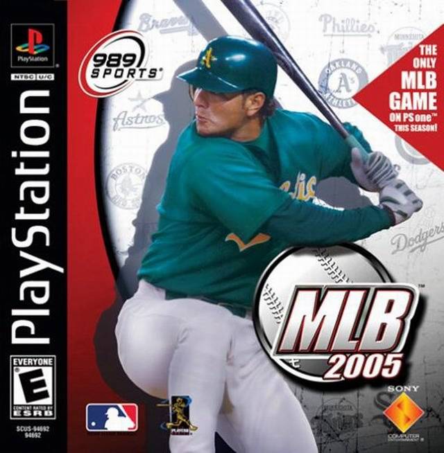 MLB 2005 Front Cover - Playstation 1 Pre-Played