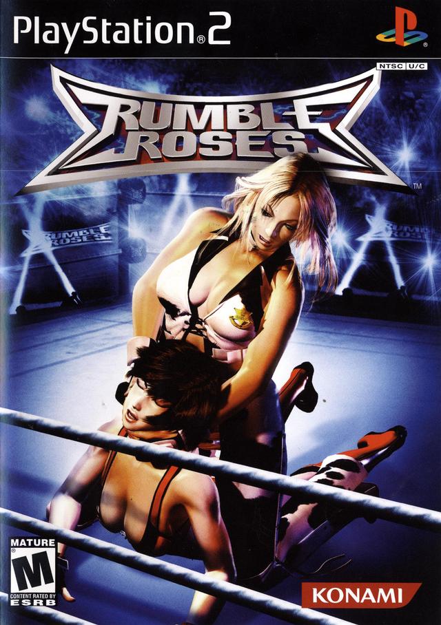 Rumble Roses Front Cover - Playstation 2 Pre-Played