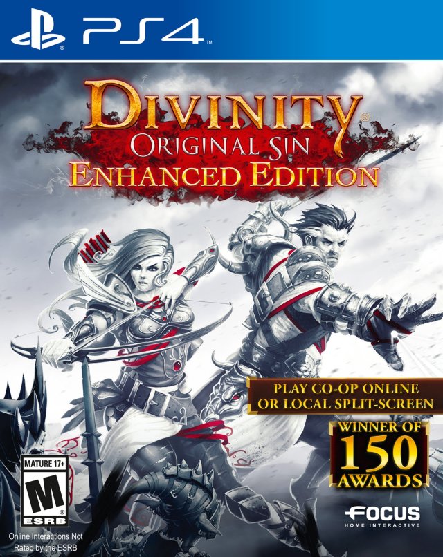 Divinity Original Sin Enhanced Front Cover  - Playstation 4 Pre-Played