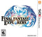 Final Fantasy Explorers Front Cover - Nintendo 3DS Pre-Played