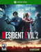 Resident Evil 2 Front Cover - Xbox One Pre-Played