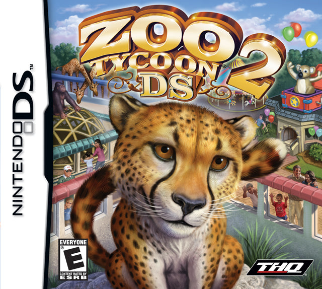 Zoo Tycoon 2 Front Cover - Nintendo DS Pre-Played
