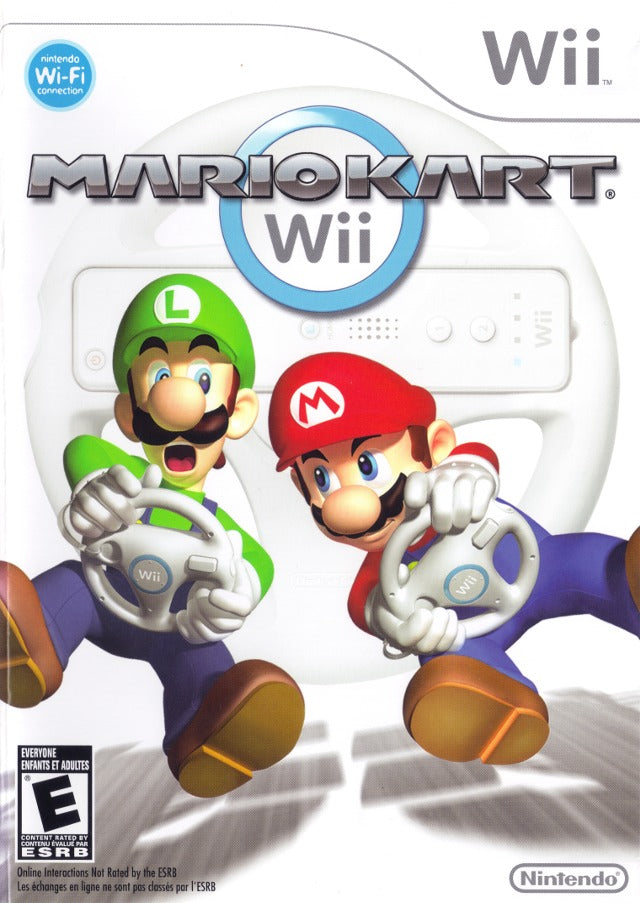 Mario Kart Wii Front Cover - Nintendo Wii Pre-Played 