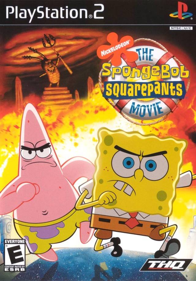 Spongebob Squarepants The Movie - Playstation 2 Pre-Played Front