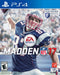 Madden 17 Front Cover - Playstation 4 Pre-Played