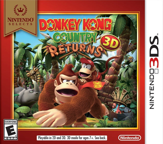 Nintendo Selects: Donkey Kong Country Returns  - Nintendo 3DS Pre-Played