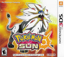 Pokemon Sun Front Cover - Nintendo 3DS Pre-Played