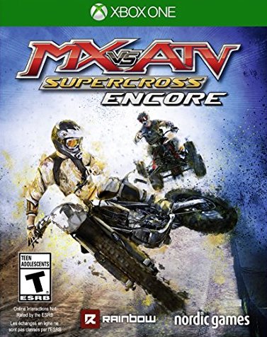 MX vs ATV Supercross Encore Front Cover - Xbox One Pre-Played