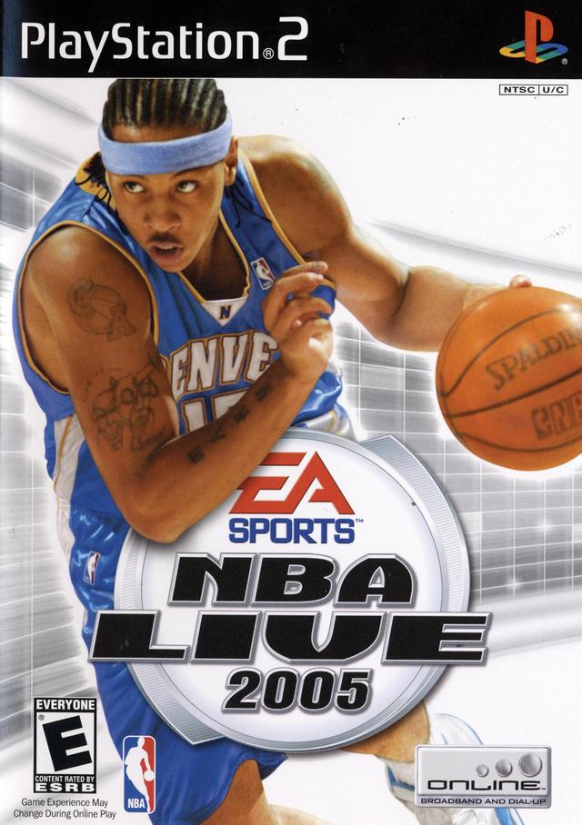 NBA Live 05 Front Cover - Playstation 2 Pre-Played