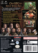 The Lord of the Rings: The Third Age - Nintendo Gamecube Pre-Played Back Cover