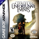 Lemony Snicket's A Series of Unfortunate Events Front Cover - Nintendo Gameboy Advance Pre-Played