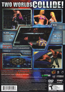 Smackdown vs Raw Back Cover - Playstation 2 Pre-Played