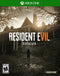 Resident Evil 7 Biohazard Front Cover - Xbox One Pre-Played