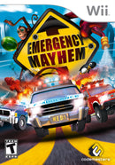 Emergency Mayhem Front Cover - Nintendo Wii Pre-Played