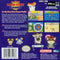 Hamtaro Ham-Ham Games Back Cover - Nintendo Gameboy Advance Pre-Played