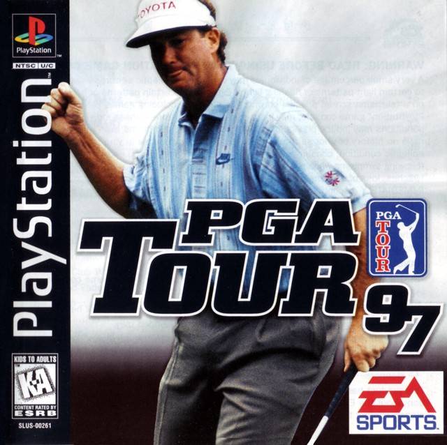 PGA Tour 97 Front Cover - Playstation 1 Pre-Played