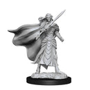 Elf Fighter & Elf Cleric W14 - Magic the Gathering Unpainted Miniatures