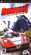 Burnout Legends Front Cover - PSP Pre-Played