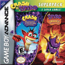 Crash and Spyro Super Pack - Nintendo Gameboy Advance Pre-Played