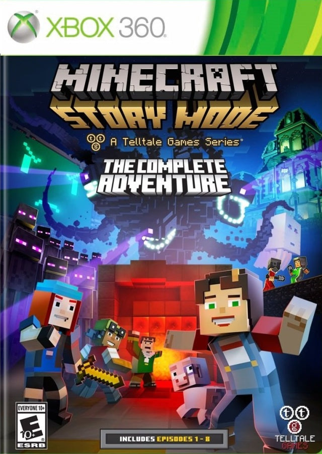 Minecraft Story Mode Complete - Xbox 360 Pre-Played