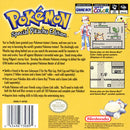 Pokemon Yellow Version - Special Pikachu Edition Back Cover - Nintendo Gameboy Pre-Played