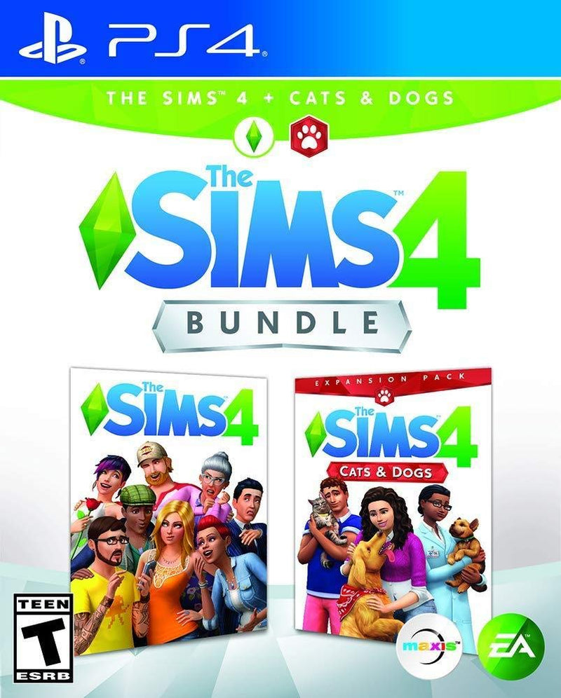 The Sims 4 Plus Cats & Dogs Bundle - Playstation 4 Pre-Played