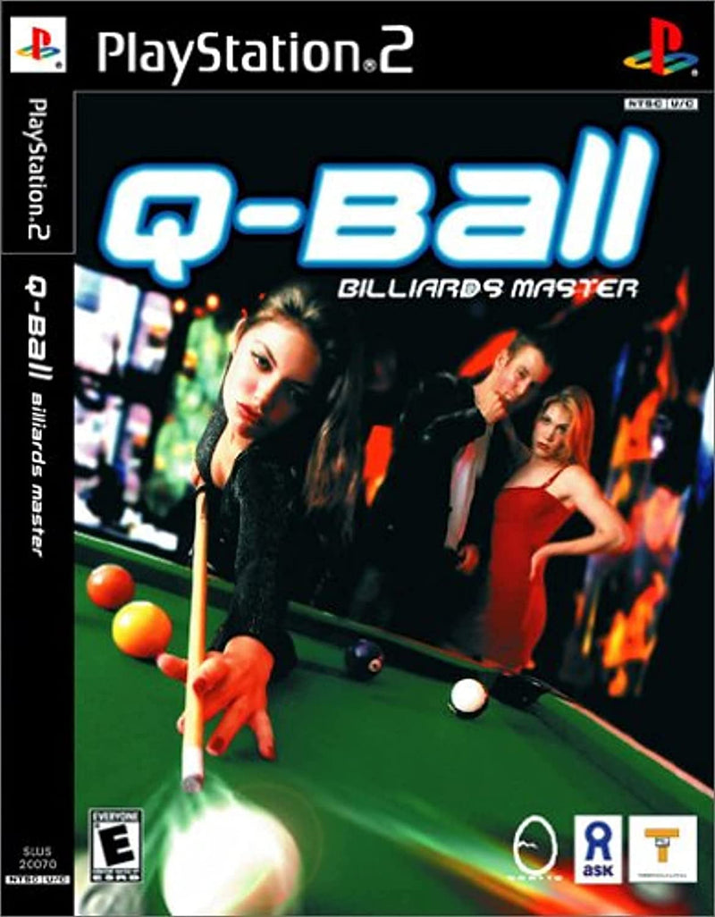 Q-Ball Billiards Master  - Playstation 2 Pre-Played