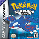 Pokemon Sapphire Version Front Cover - Nintendo Gameboy Advance Pre-Played