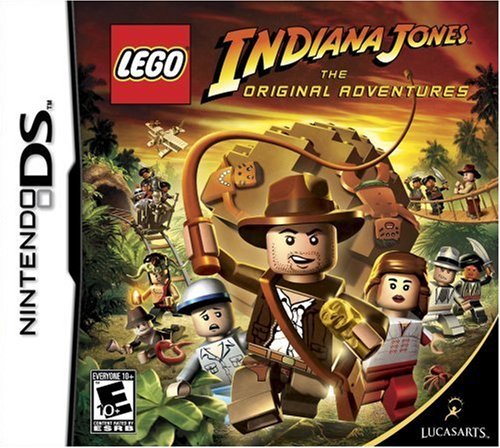 LEGO Indiana Jones The Original Adventures Front Cover - Nintendo DS Pre-Played