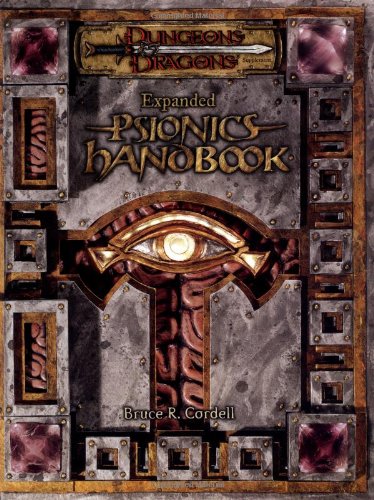 Expanded Psionics Handbook Front Cover - Dungeons & Dragons 3.5 Edition Pre-Played