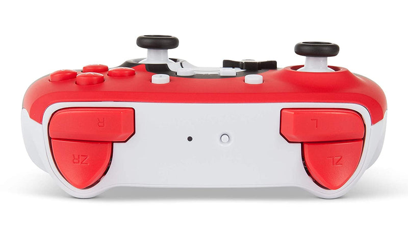 Power A Enhanced Wireless Controller Pokemon Pokeball Red - Nintendo Switch