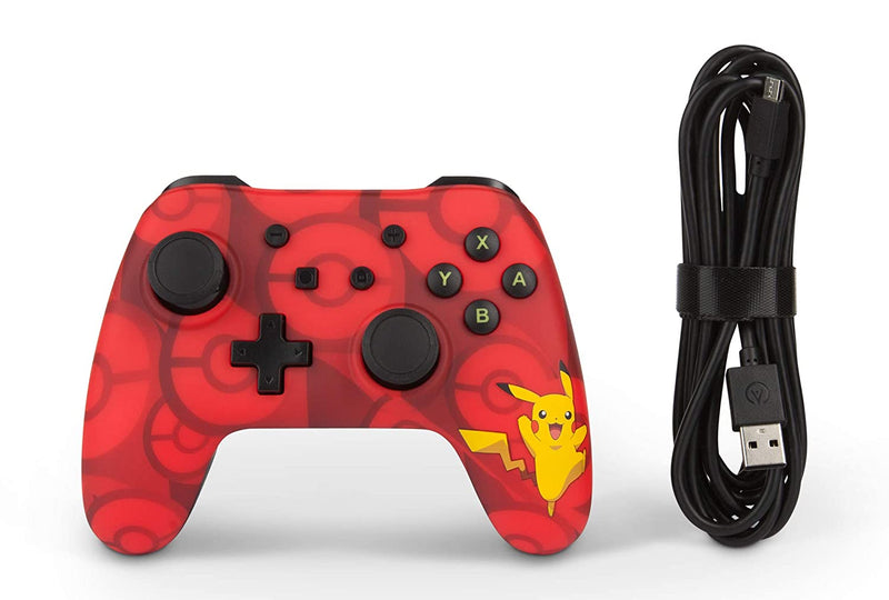 Pikachu Red Power A Wired Controller - Nintendo Switch