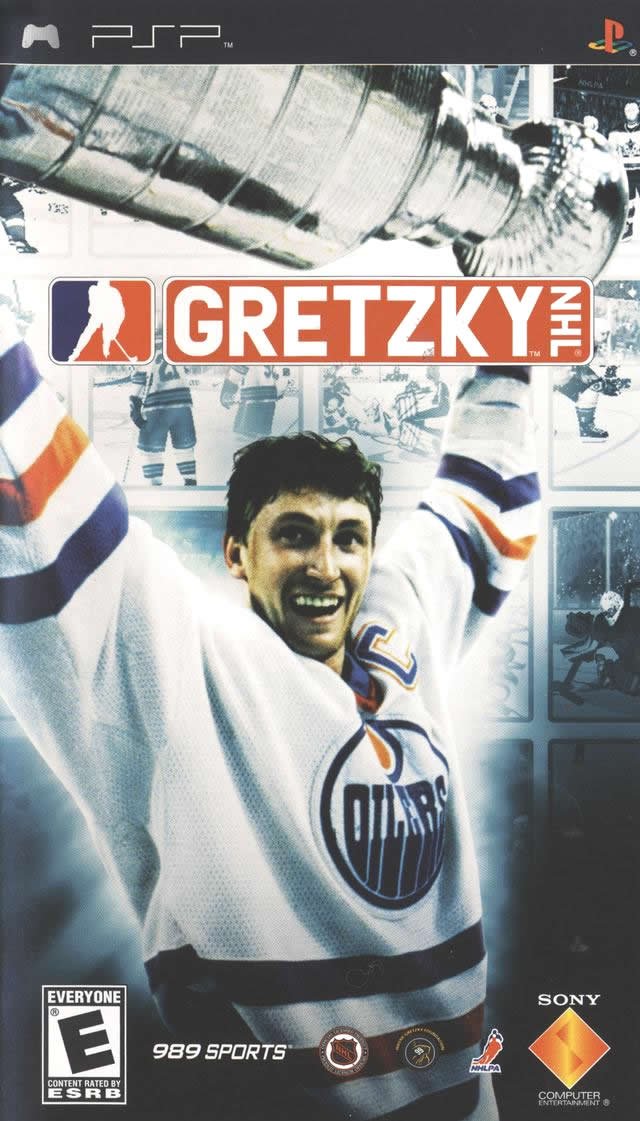 Gretzky NHL Front Cover - PSP Pre-Played