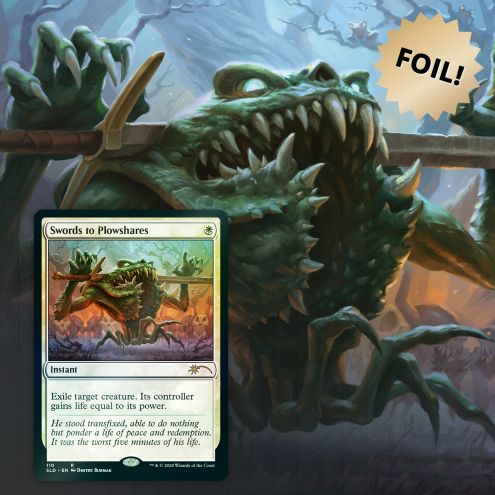 Magic the Gathering Secret Lair Happy Yargle Day Foil Edition
