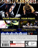 Dissidia Final Fantasy NT Back Cover - Playstation 4 Pre-Played