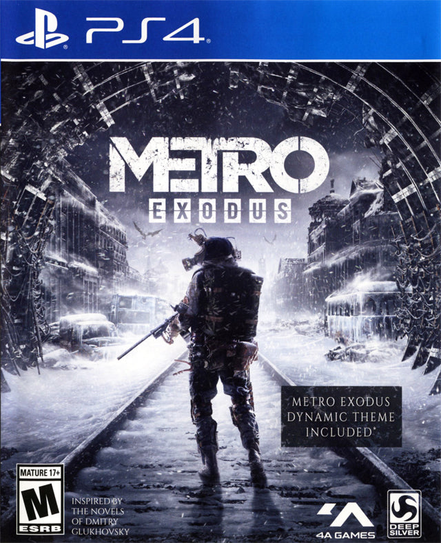 Metro Exodus Front Cover - Playstation 4 Pre-Played