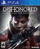 Dishonored Death of the Outsider Front Cover - Playstation 4
