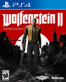 Wolfenstein 2 New Colossus Front Cover - Playstation 4 Pre-Played