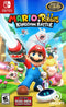 Mario + Rabbids Kingdom Battle Front Cover - Nintendo Switch Pre-Played