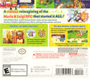Mario and Luigi Superstar Saga & Bowser's Minions - Nintendo 3DS Pre-Played Back Cover
