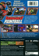 Greg Hastings' Tournament Paintball Back Cover - Xbox Pre-Played